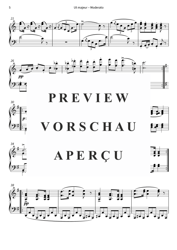 Produktgalerie: Seite 7 von 11 Moments musicaux D 780 (op. 94) - Six pièces de caractère romantiques pour piano, , Klavier Solo