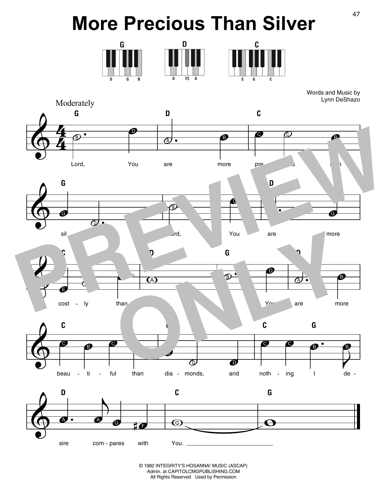 Produktbild zu: More Precious Than Silver