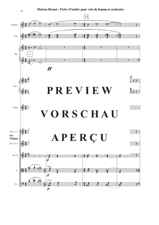 Product gallery: Page 13 of 21 Perles d'Ambre , , (soprano solo + orchestra) score only