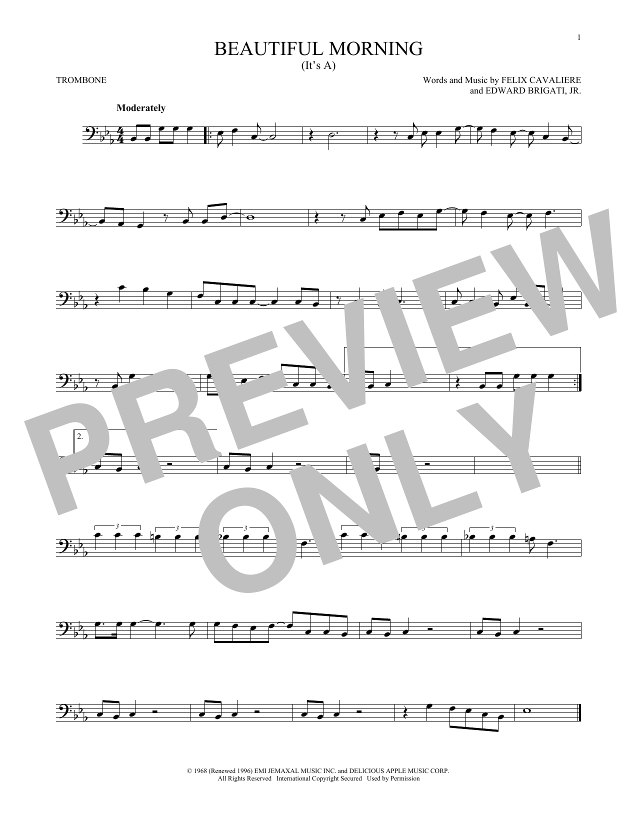 Product gallery: Page 1 of 1 (It's A) Beautiful Morning, The Rascals