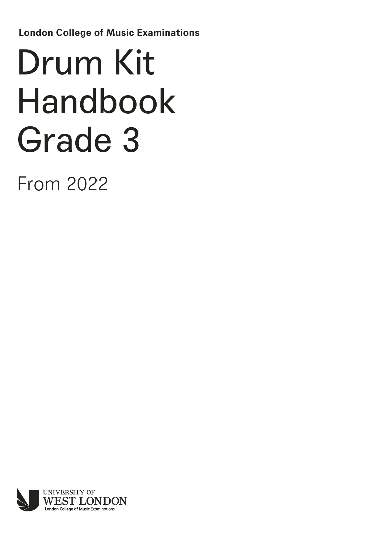 Produktgalerie: Seite 1 von 1 LCME Drum Kit Handbook 2022: Grade 3, LCME