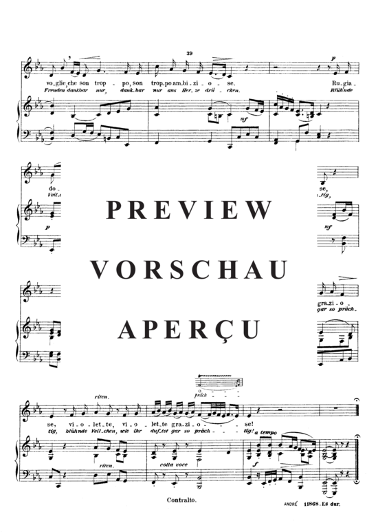 gallery: Le violette , Schimon Adolph, (Gesang tief + Klavier)
