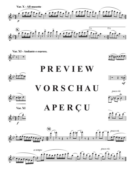 Product gallery: Page 15 of 15 Variationen auf Händel-Themen , , (flute + piano)