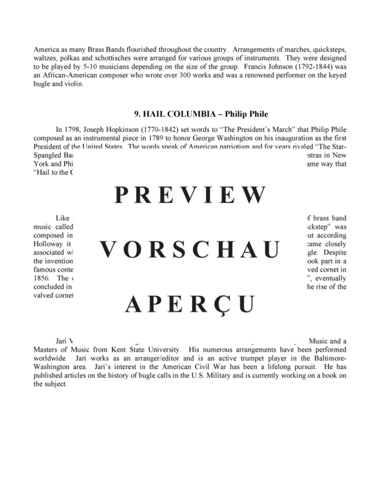 Produktgalerie: Seite 4 von 21 Civil War Brass Journal , , (Blechbläserquintett)
