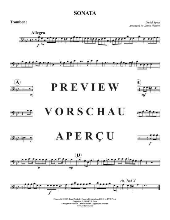 Produktgalerie: Seite 5 von 8 Sonata , , (Blechbläserquintett)