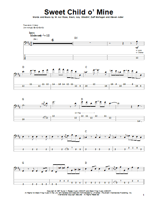 Produktbild zu: Sweet Child O' Mine