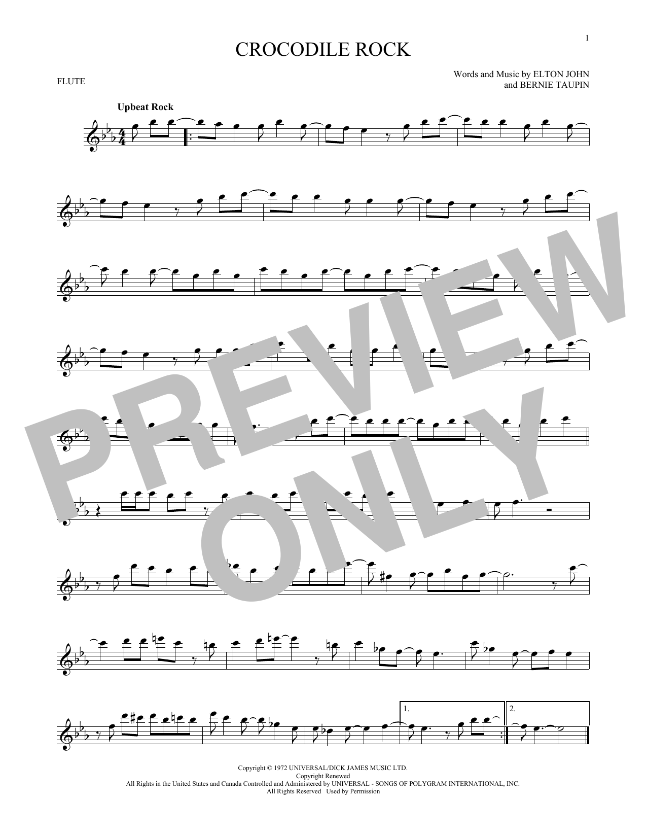 Product gallery: Page 1 of 1 Crocodile Rock, Elton John