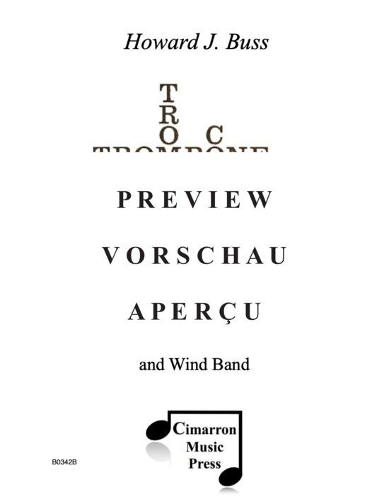 gallery: Trombone Concerto - Band Set (Posaune und Band) , , (Partitur und Stimmen)