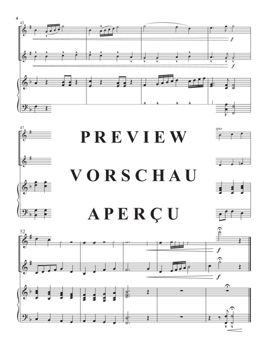 Produktgalerie: Seite 6 von 8 Joyful, Joyful We Adore Thee , , (2x Trompete in B + Klavier)