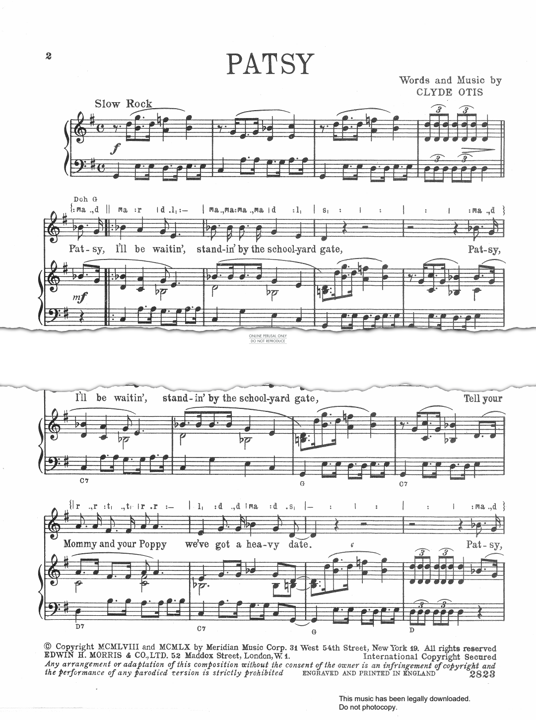 Product gallery: Page 1 of 1 Patsy, Jack Scott