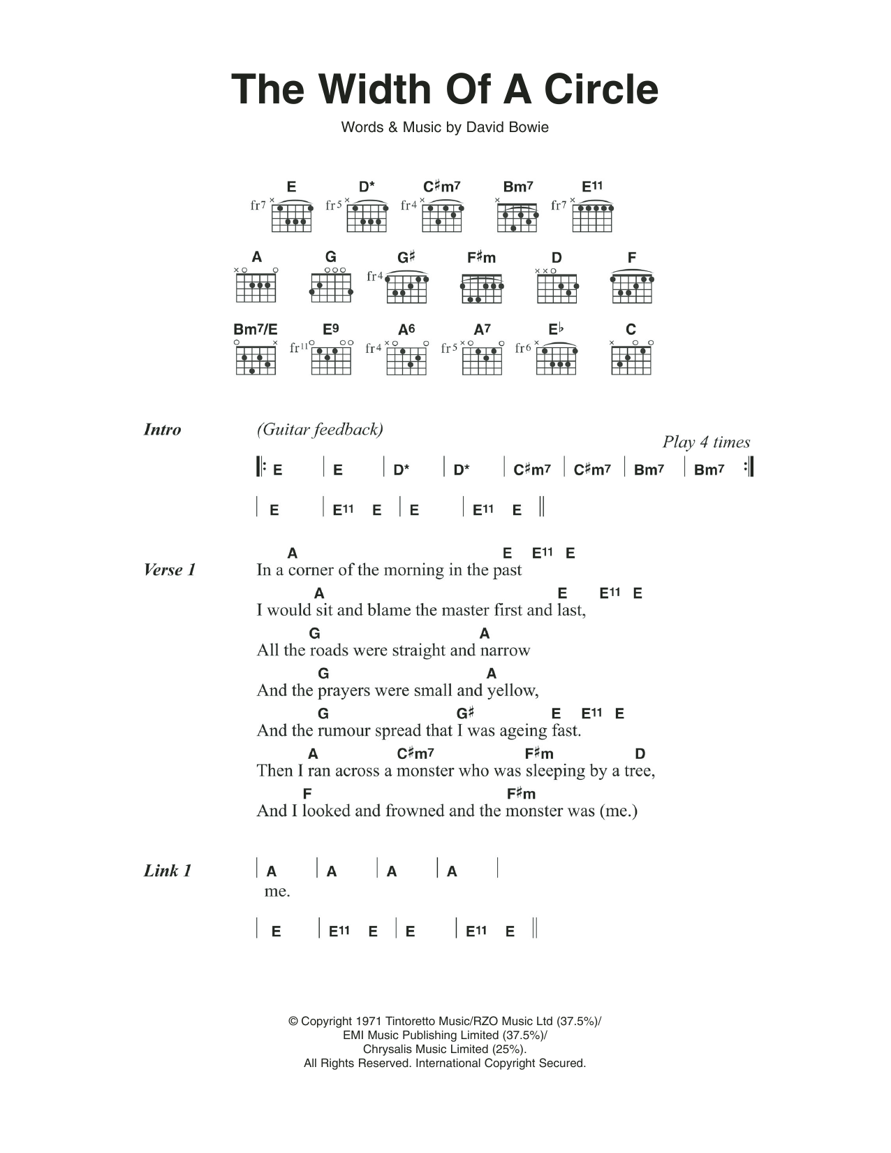 Produktbild zu: The Width Of A Circle