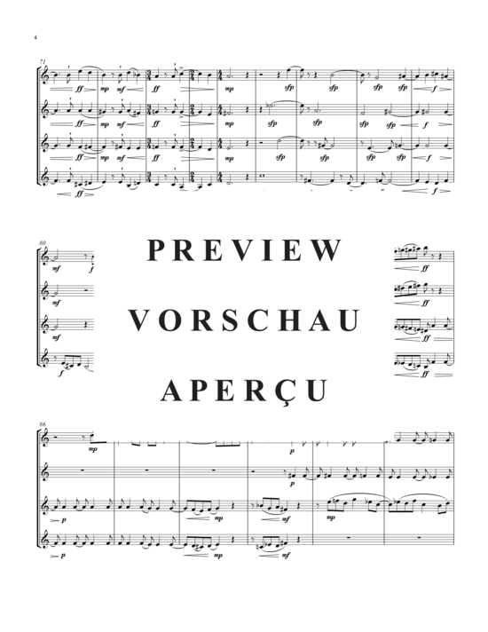 Produktgalerie: Seite 5 von 21 Horn Quartet, , 