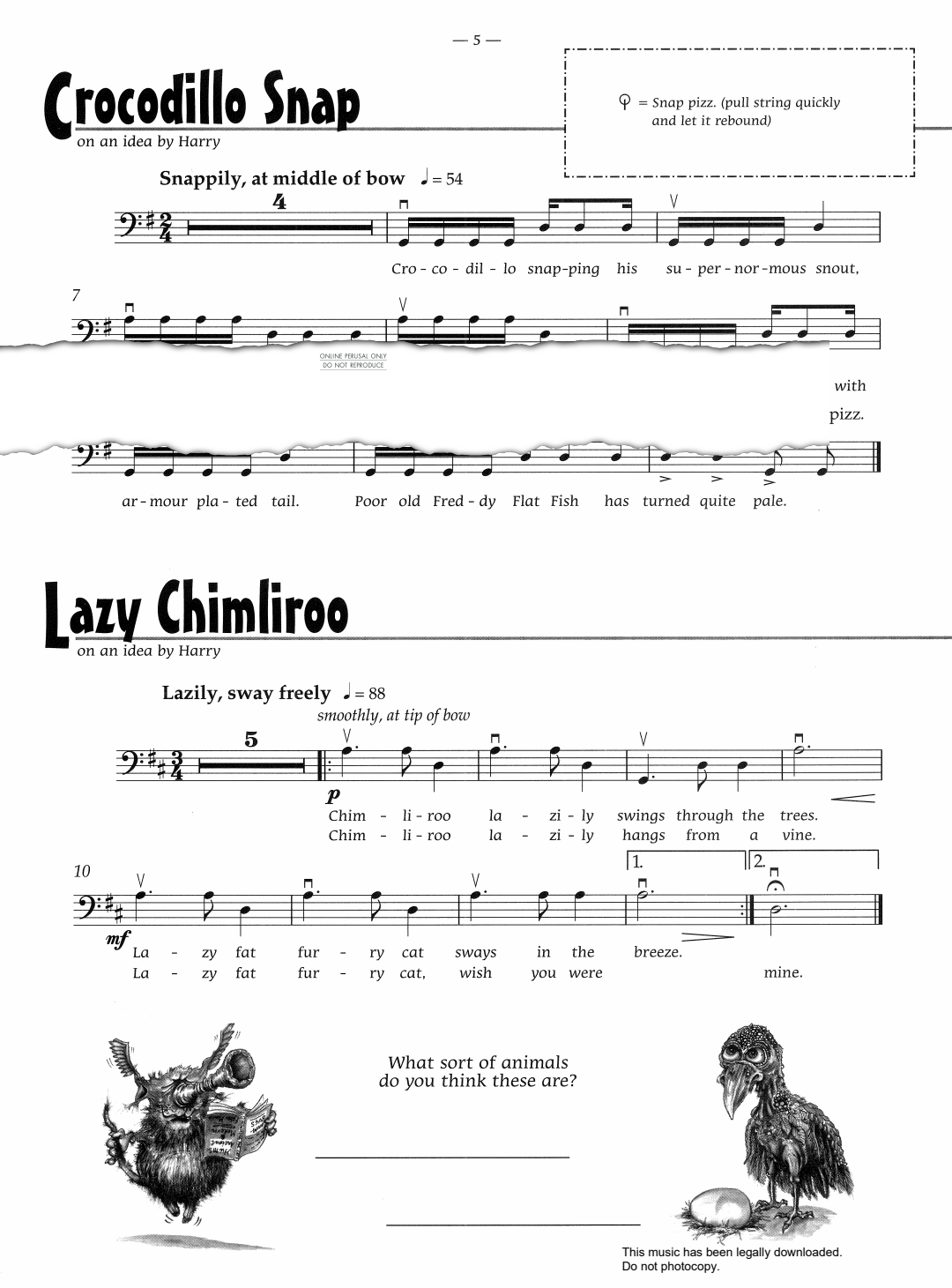 Produktgalerie: Seite 1 von 1 Lazy Chimliroo, Pam Wedgwood, Klavier, Violoncello