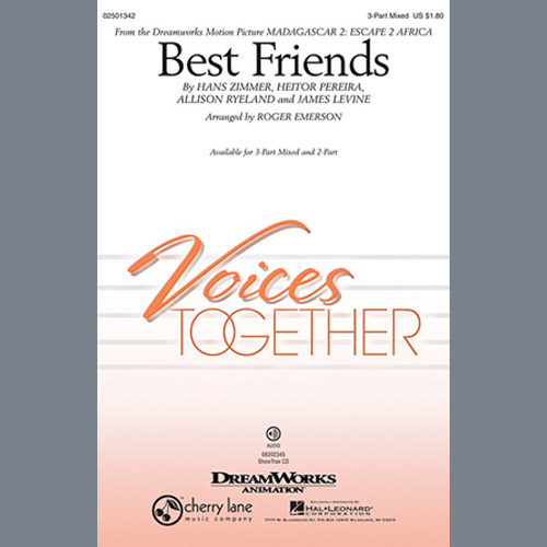 cover: Best Friends (from Madagascar 2: Escape 2 Africa), Roger Emerson, Chor
