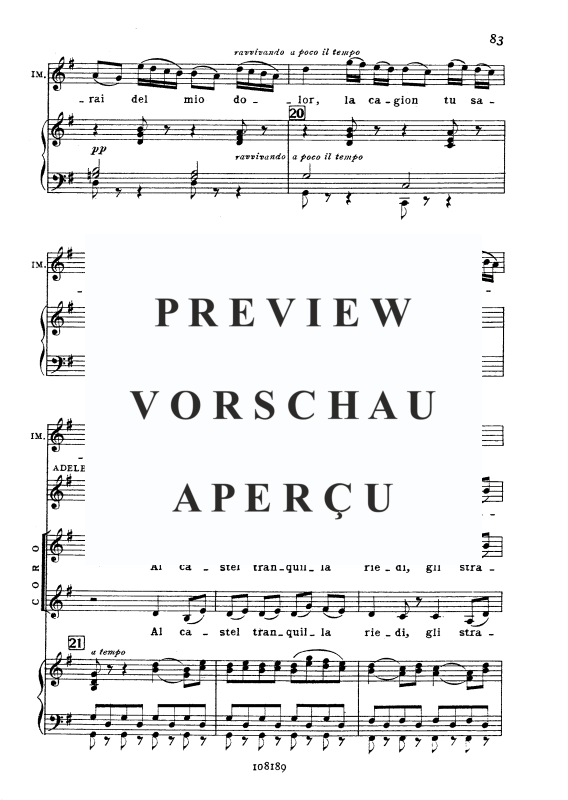 Produktgalerie: Seite 4 von 11 Sventurata, anch'io deliro, , Sopran und Klavier