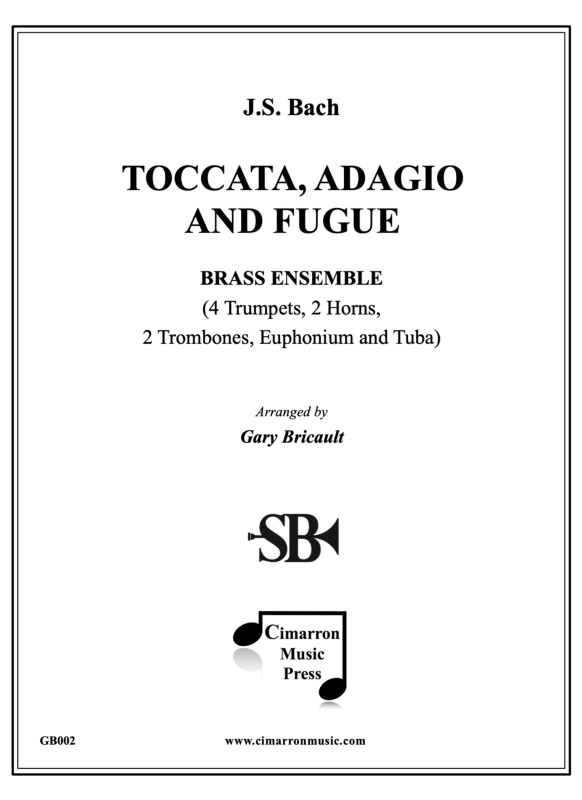 Produktbild zu: Toccata, Adagio und Fuge in C-DurJohann Sebastian Bach