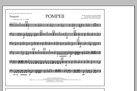 Produktbild zu:  Pompeii - Timpani - Tom Wallace