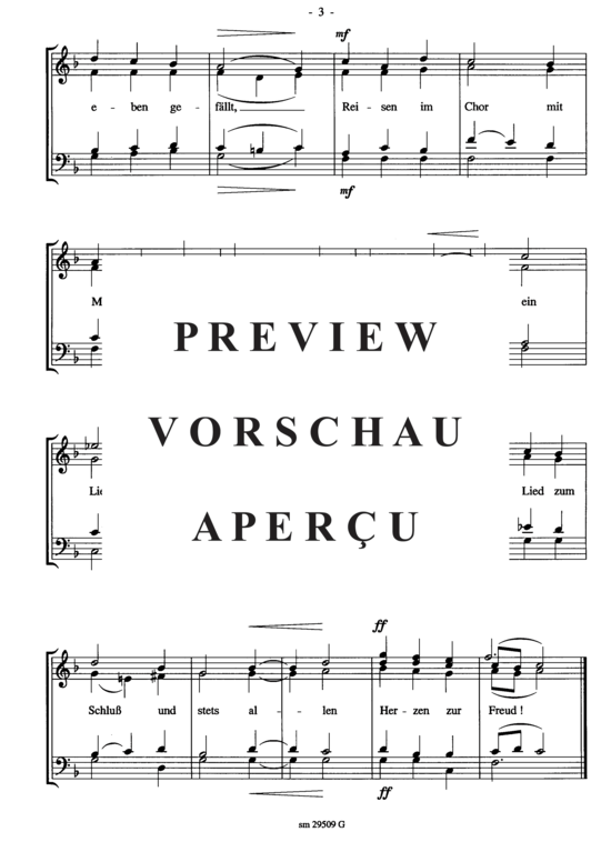 Product gallery: Page 4 of 5 Reiselied für Chöre , , (mixed choir)