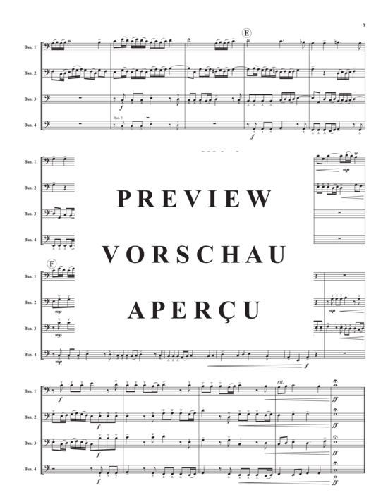 gallery: Prelude and Fugue in C Major , , (Fagott Quartett)