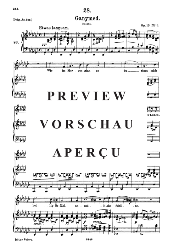 gallery: Ganymed D.544 , , (Gesang mittel + Klavier)
