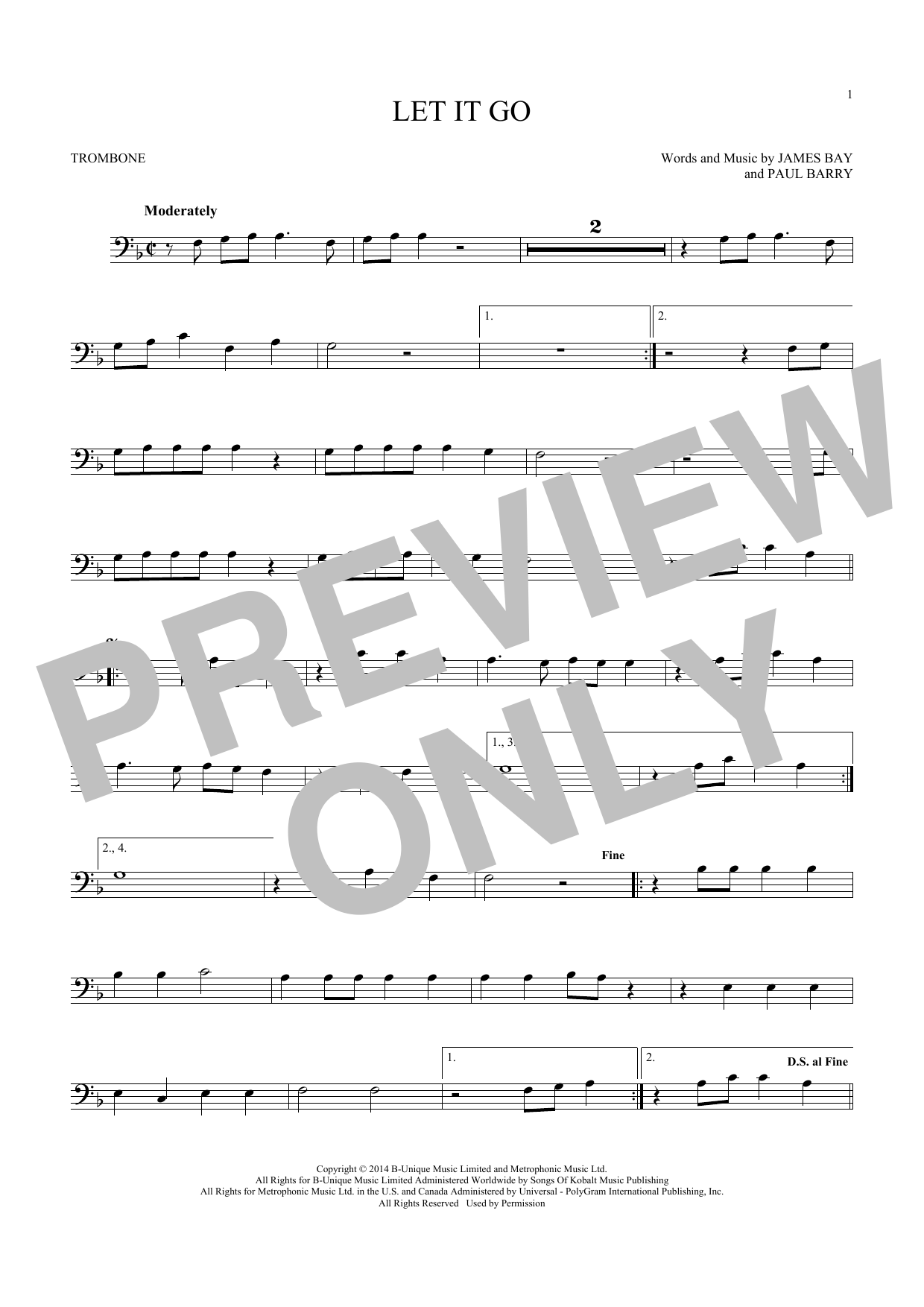 Product gallery: Page 1 of 1 Let It Go, James Bay