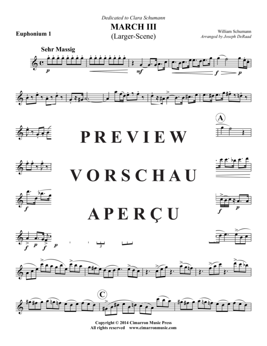 Product gallery: Page 8 of 17 Marsch III , , (2x Baritone, 2x Tuba)