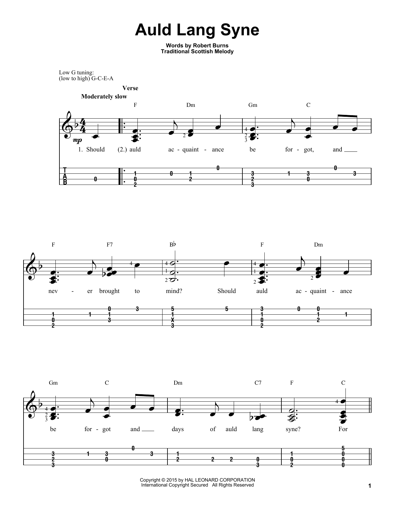 Product gallery: Page 1 of 1 Auld Lang Syne, Robert Burns