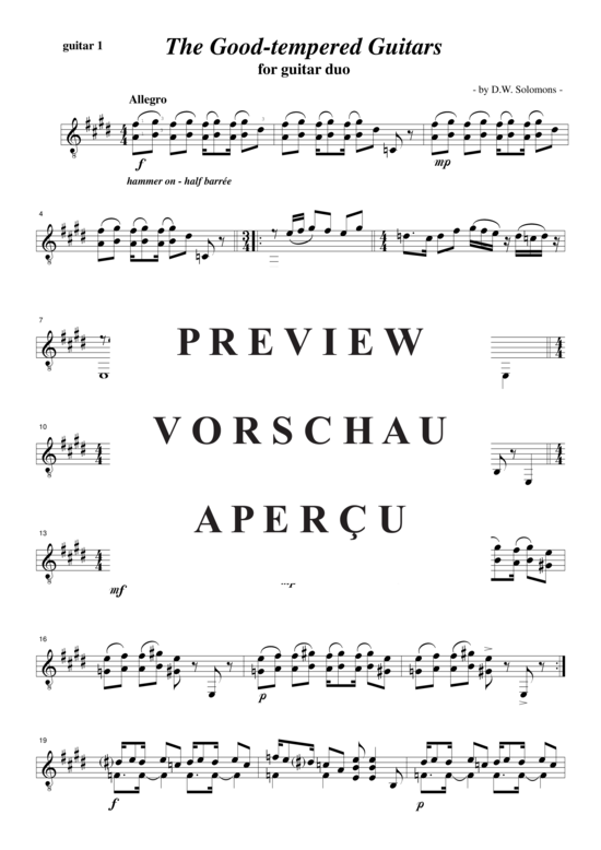 Product gallery: Page 9 of 17 The Good Tempered Guitars , , (Guitar duet)