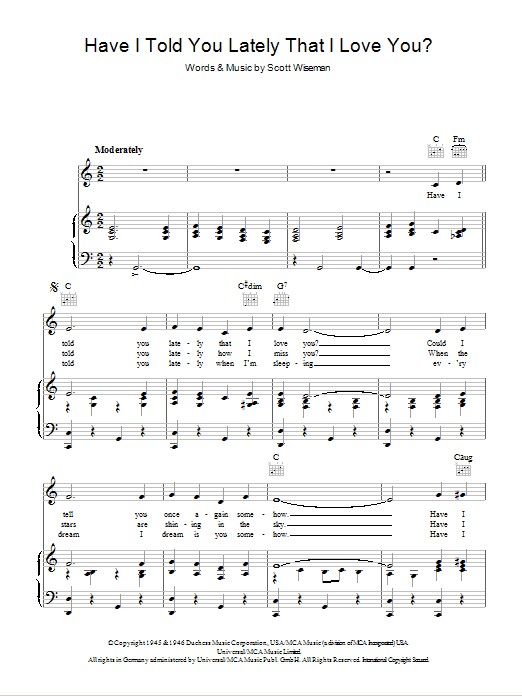 Product gallery: Page 1 of 1 Have I Told You Lately That I Love You?, Bing Crosby