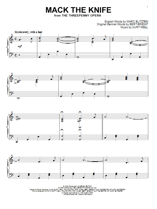 Product gallery: Page 1 of 1 Mack The Knife, Bobby Darin