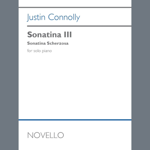 cover: Sonatina III, Justin Connolly, Klavier