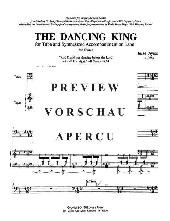 Product gallery: Page 3 of 10 Dancing King , , (Tuba Solo + Tape)