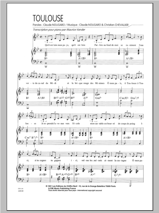 Produktbild zu: Toulouse