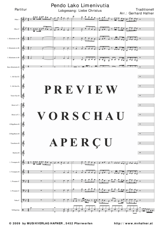 Product gallery: Page 6 of 11 Pendo Lako Limenivutia, , (large wind orchestra)