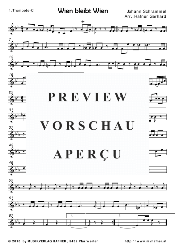 Produktgalerie: Seite 7 von 11 Wien bleibt Wien, , (Blechbläser Quintett)