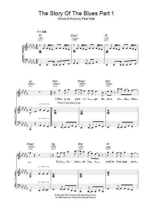 Produktbild zu: The Story Of The Blues Part 1