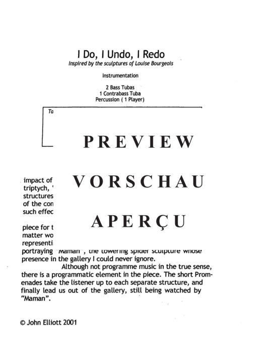 Produktgalerie: Seite 3 von 21 I Do, I Undo, I Redo , , (Tuba Trio)