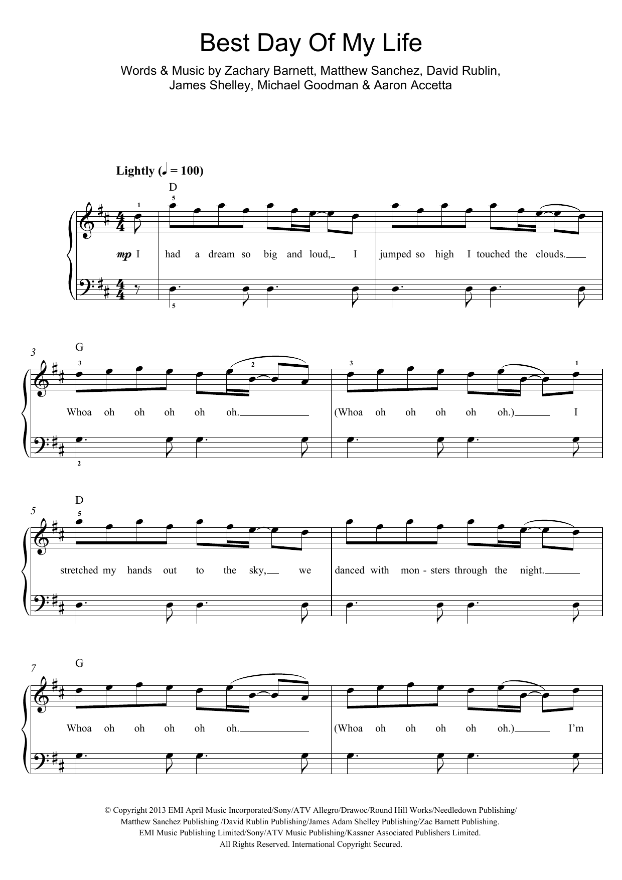 Product picture to:  Best Day Of My Life - American Authors