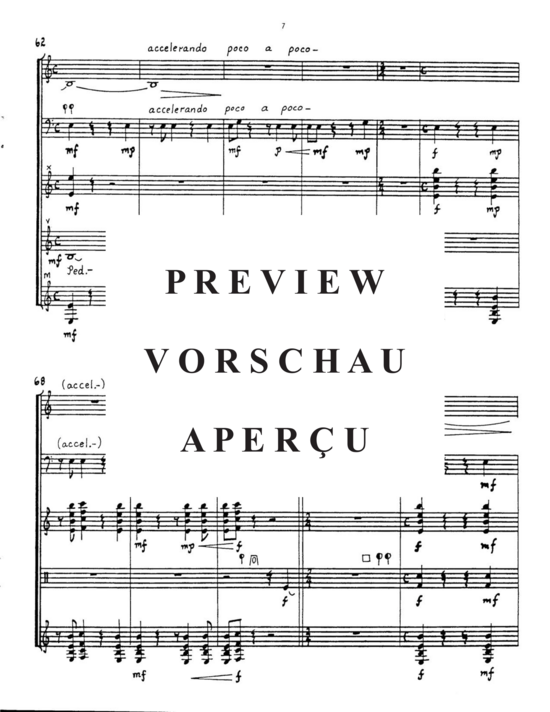 Product gallery: Page 11 of 21 Escapade , , (alto saxophone solo and 4 percussionists)