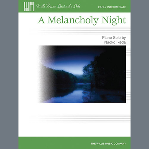 cover: A Melancholy Night, Naoko Ikeda, Klavier