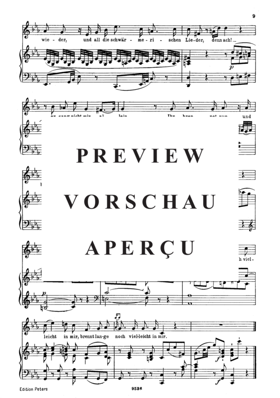 gallery: Als Luise die Briefe K.520 , , (Gesang hoch + Klavier)