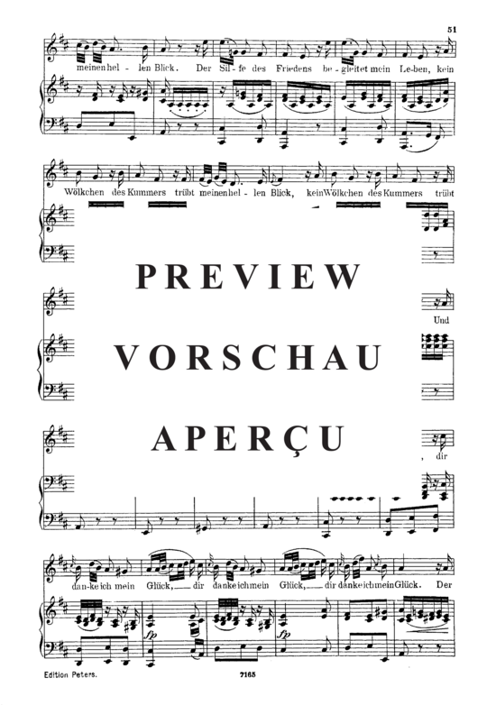 Product gallery: Page 3 of 4 Der Silfe des Friedens K.512, , Medium Voice and Piano