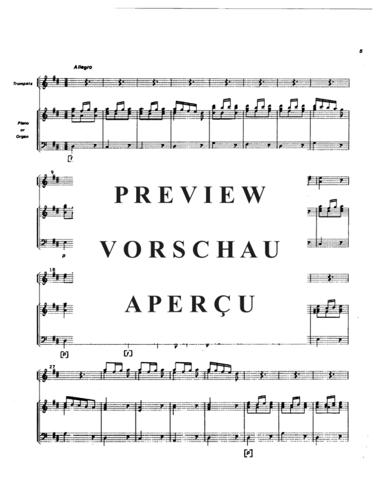 Product gallery: Page 9 of 16 Sinfonia , , (2x Posaune + Klavier)