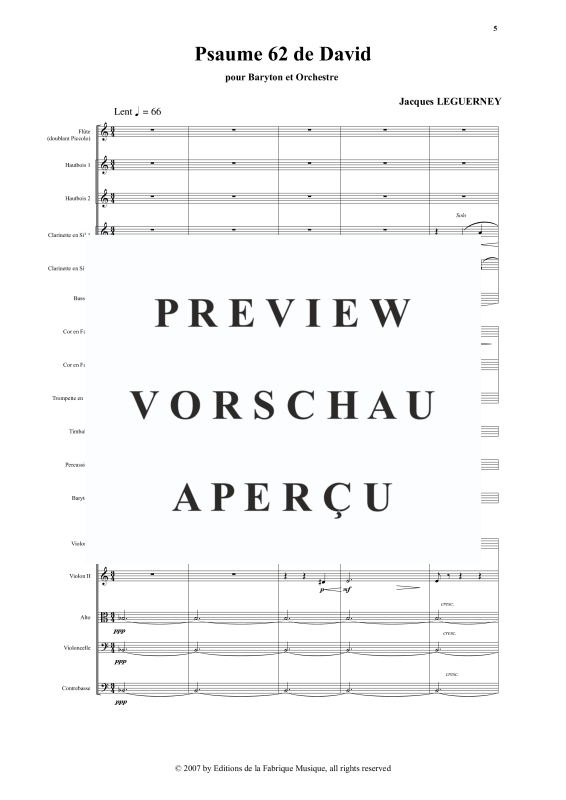 Produktgalerie: Seite 6 von 11 Psaume 62, Souzay, Gérard, Bariton und Orchester