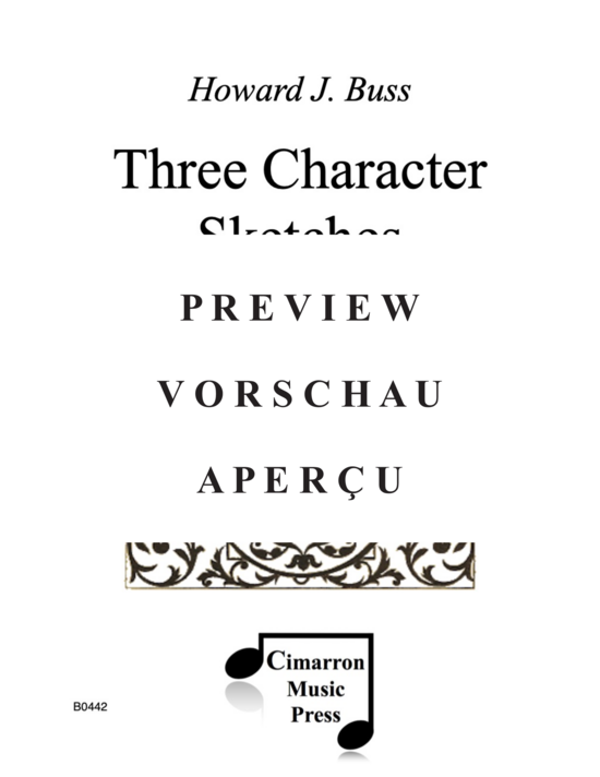 gallery: Three Character Sketches , , (Bratsche Solo)