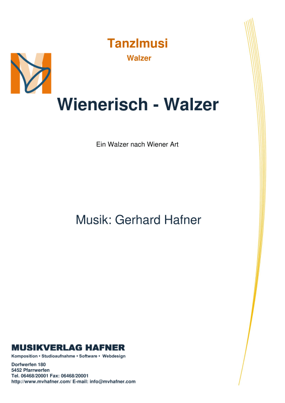 Product picture to: Wienerisch - WalzerGerhard Hafner