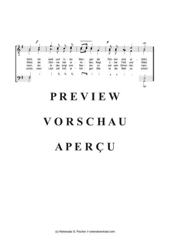 Product gallery: Page 3 of 3 Der Morgen , , (male choir)