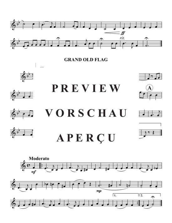 Produktgalerie: Seite 9 von 15 Music for Patriotic Ceremonies , , (Blechbläserquintett)