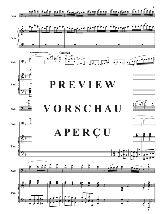 Product gallery: Page 10 of 18 Bravura - Variations , , (baritone/pos + piano)