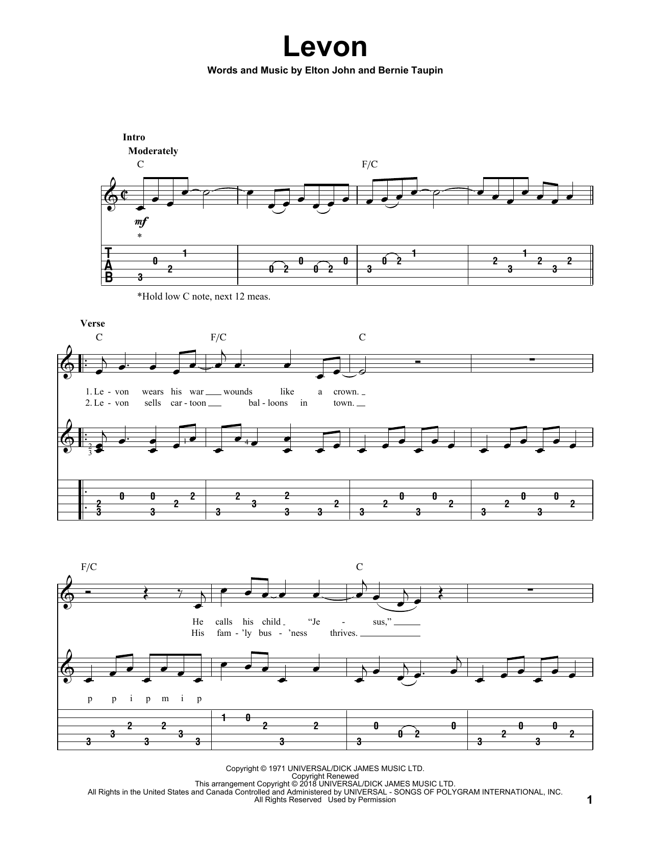 Produktbild zu: Levon
